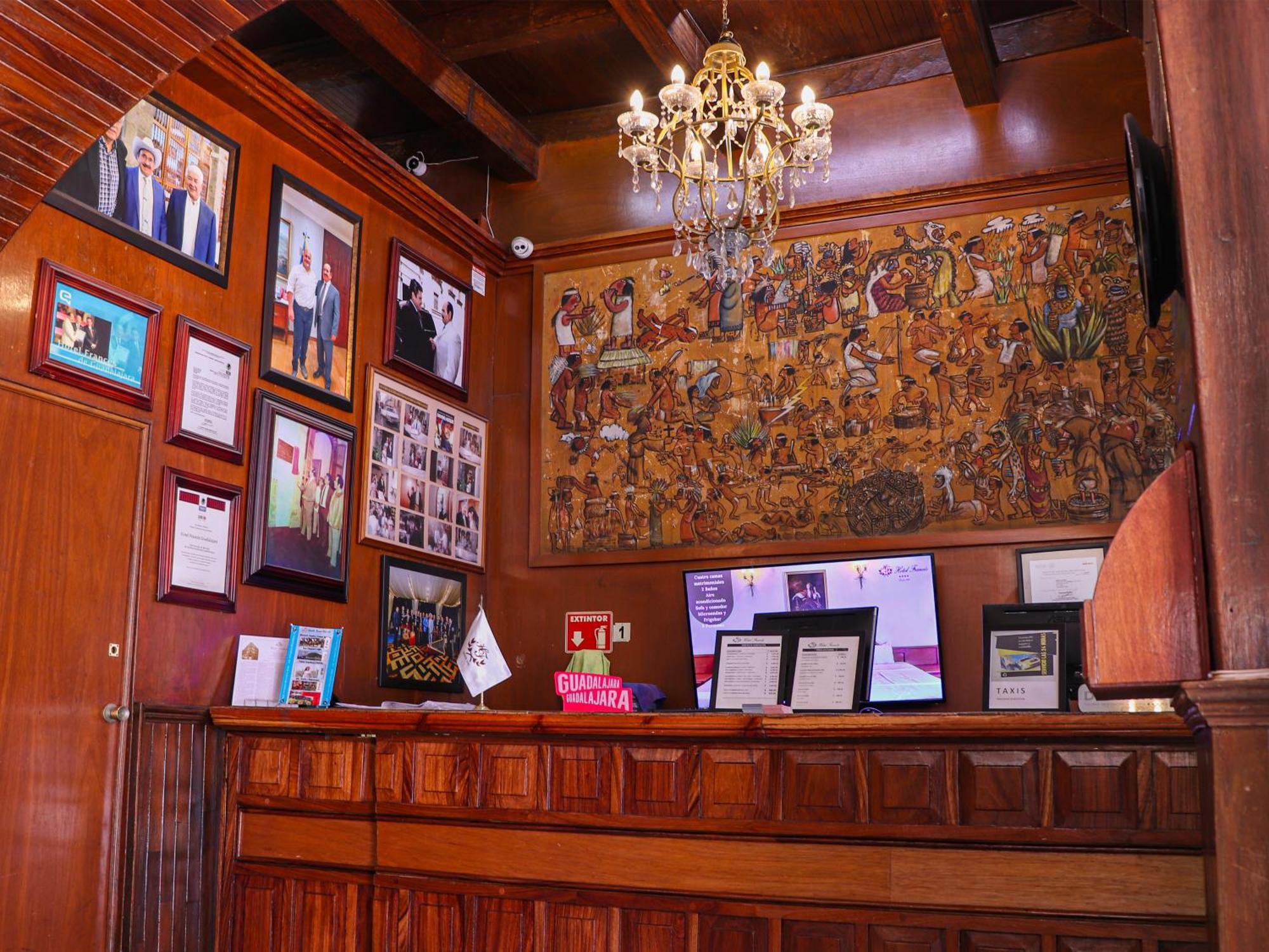 Hotel Frances Guadalajara Eksteriør bilde